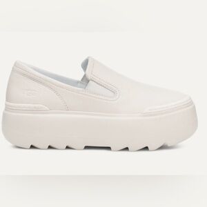 UGG MARIN white MEGA SLIP ON shoes,9